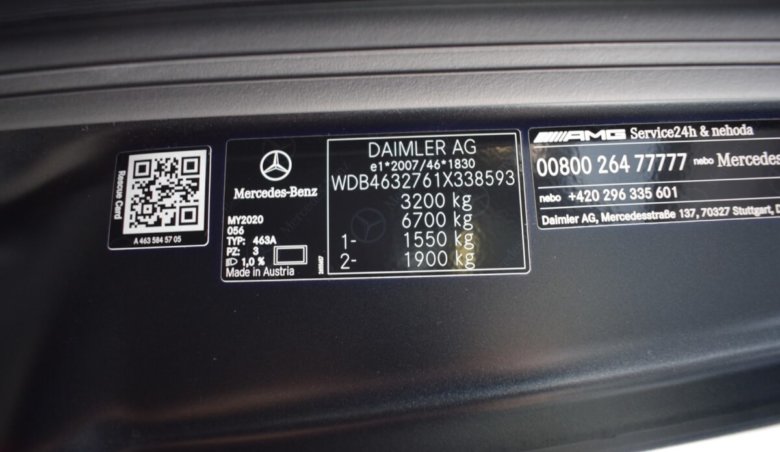Mercedes-Benz G 63 AMG/4M/Brabus kola/Karbon