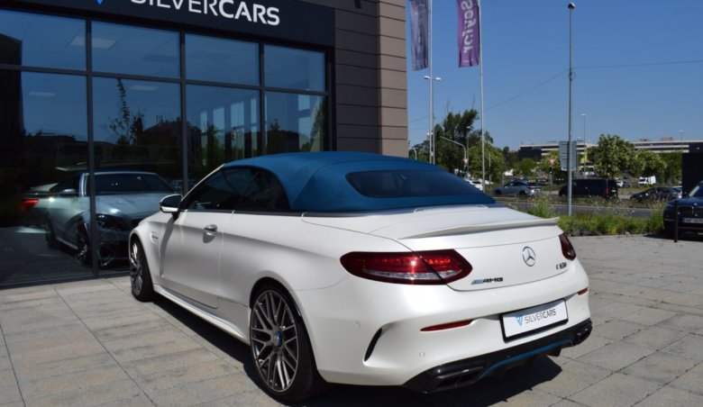 Mercedes Benz C63S AMG/Cabrio/Ocean Blue Edition/Akrapovič 605 PS/1 of 150